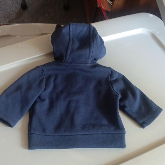 Gap navy zip-up hoodie - Picture 3 of 4